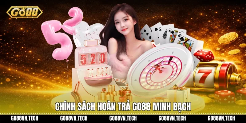 Chính sách hoàn trả Go88 minh bạch